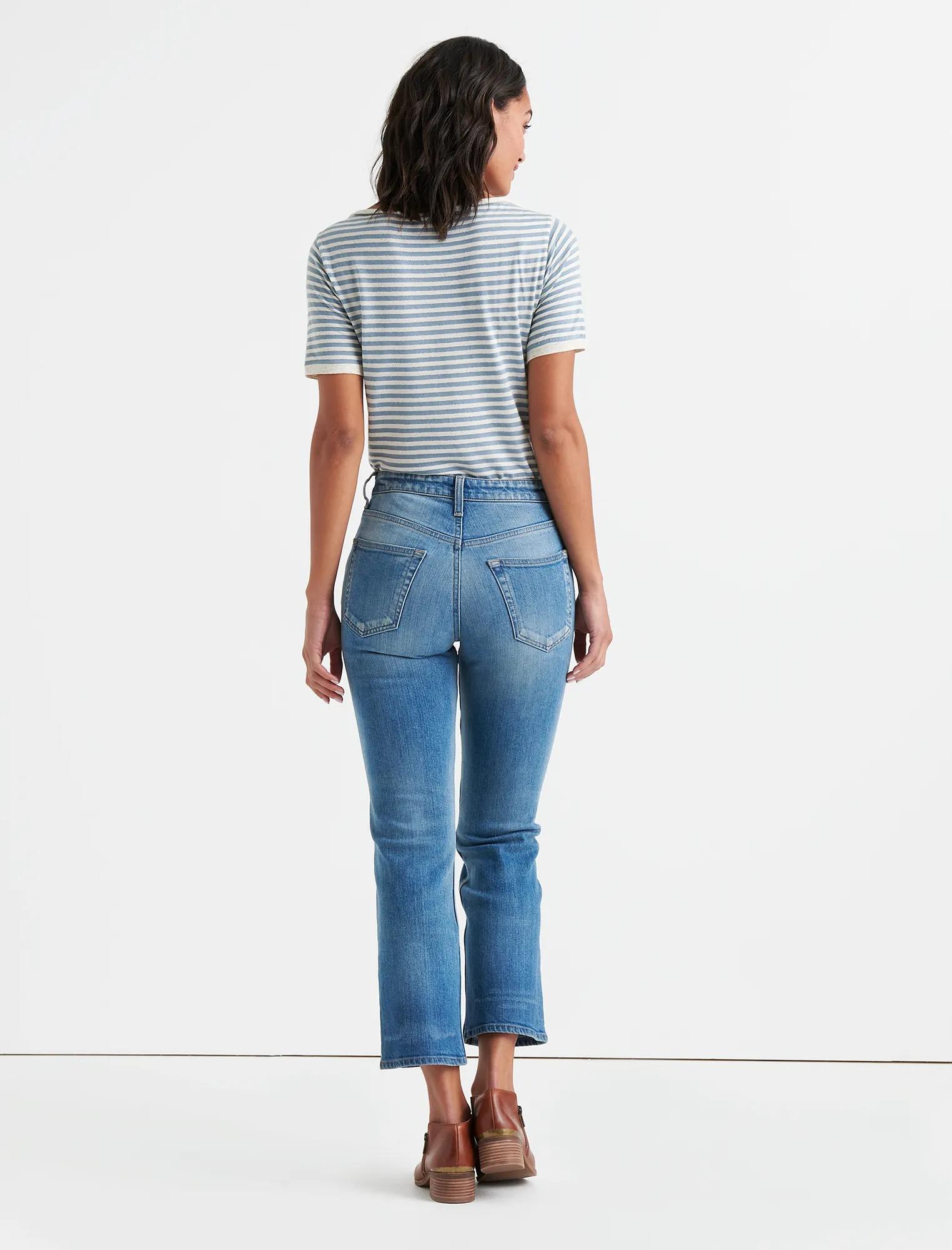 BOATNECK METALLIC STRIPE TEE, image 3