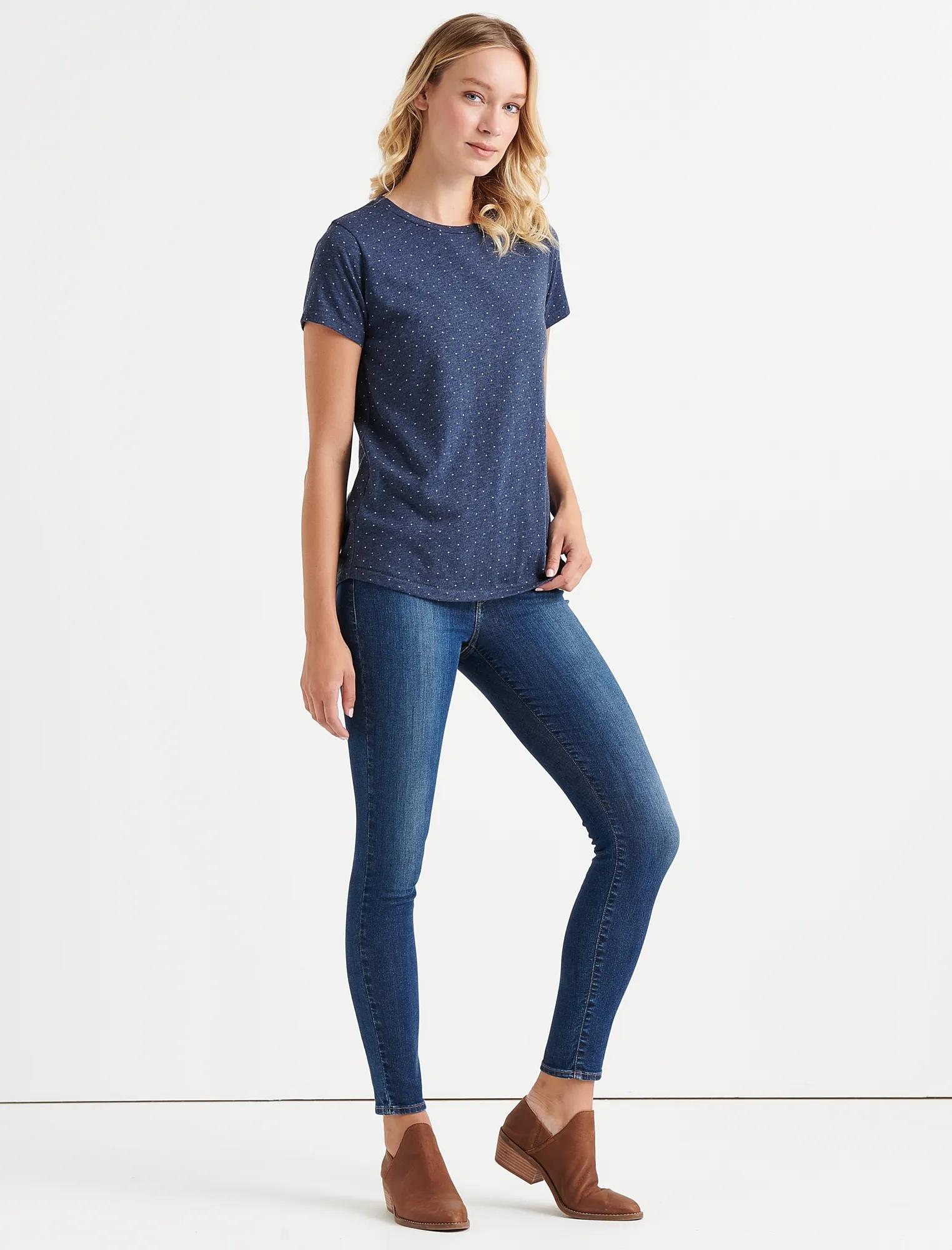 POLKA DOT CREW TEE, image 2