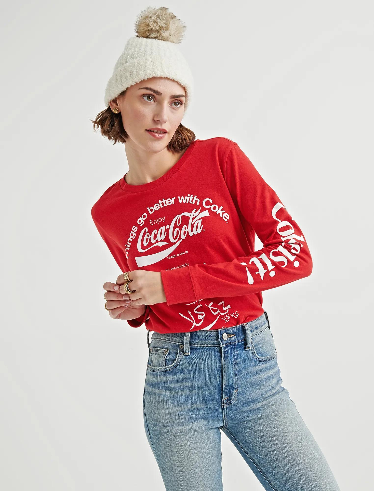 COCA COLA LANGUAGE TEE | Lucky Brand
