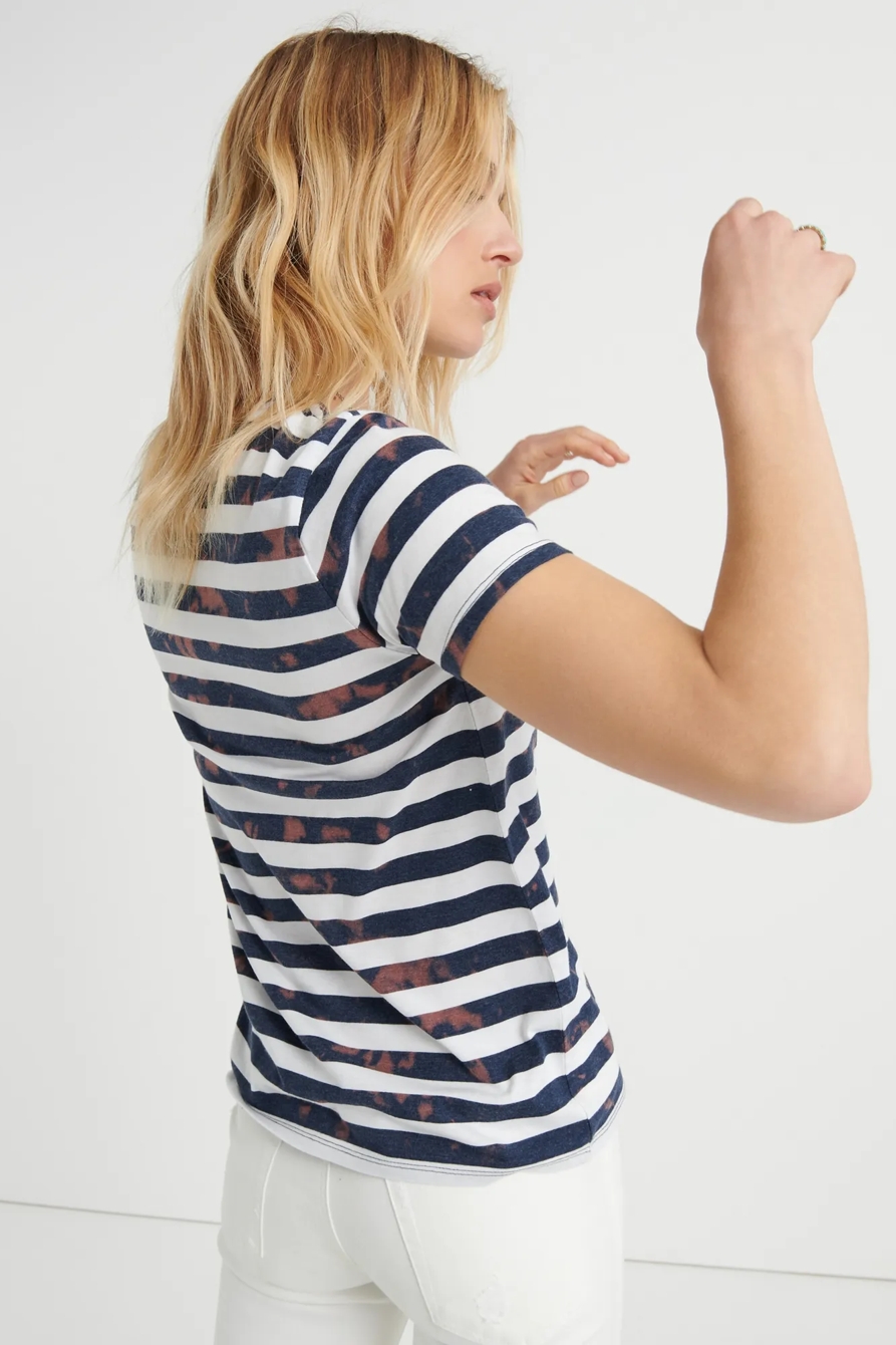 STRIPE CREW TEE, image 3