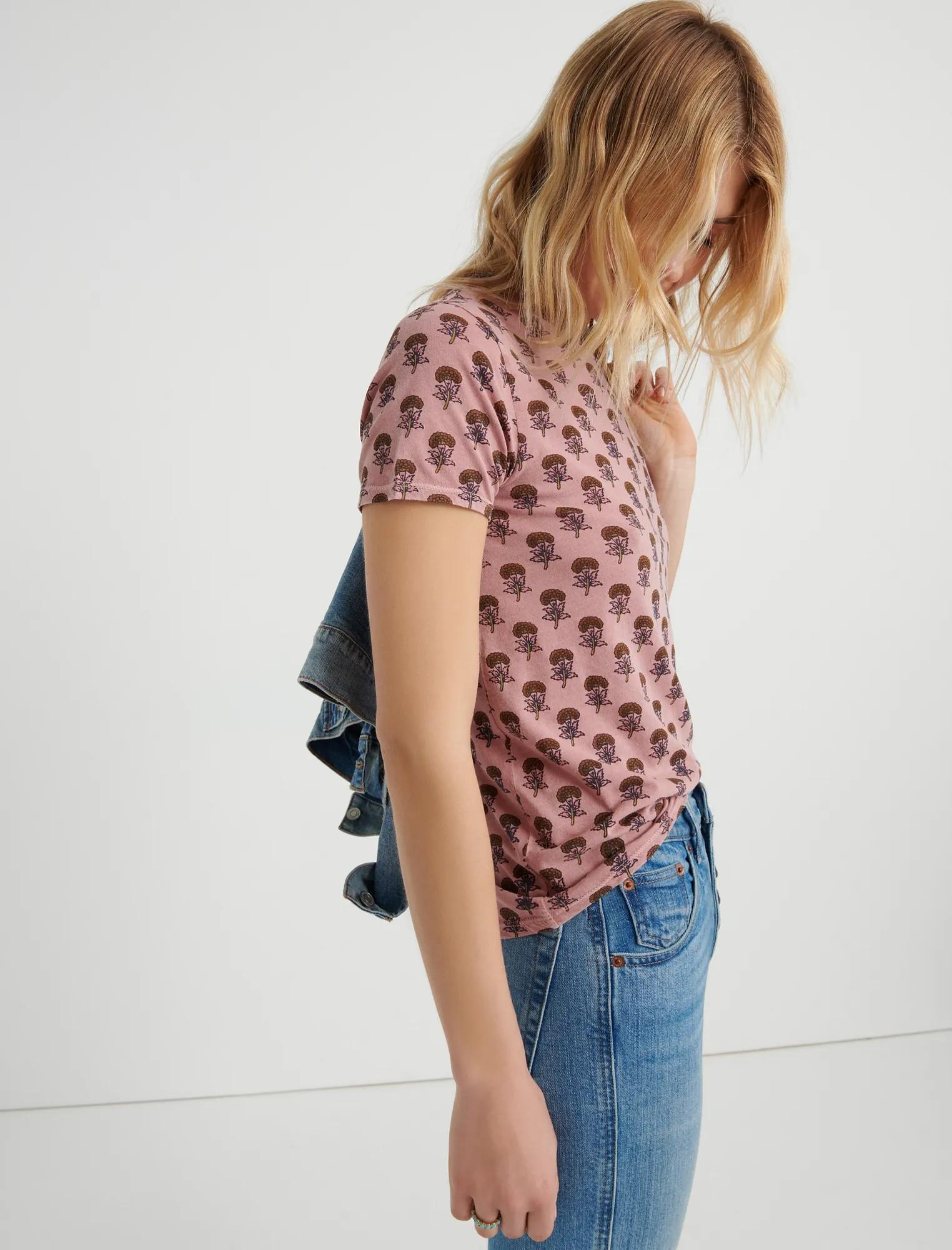 PINK PAISLEY TEE, image 2