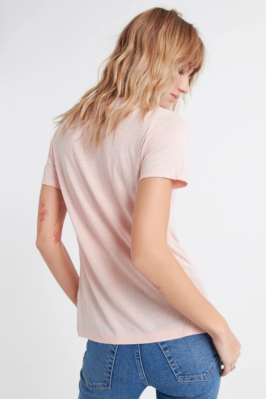 VENICE BURNOUT V-NECK TEE, image 3