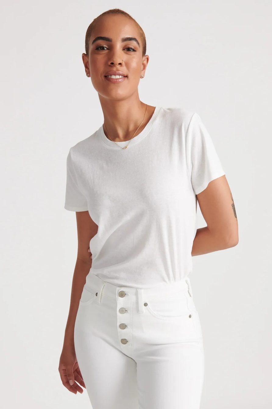 ESSENTIAL CREW NECK TEE, image 4