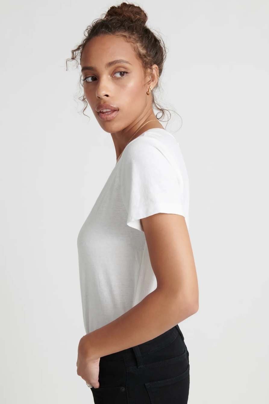 ESSENTIAL V-NECK TEE, image 3