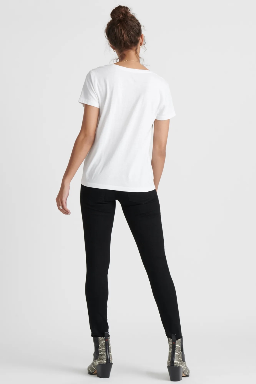 ESSENTIAL V-NECK TEE, image 4