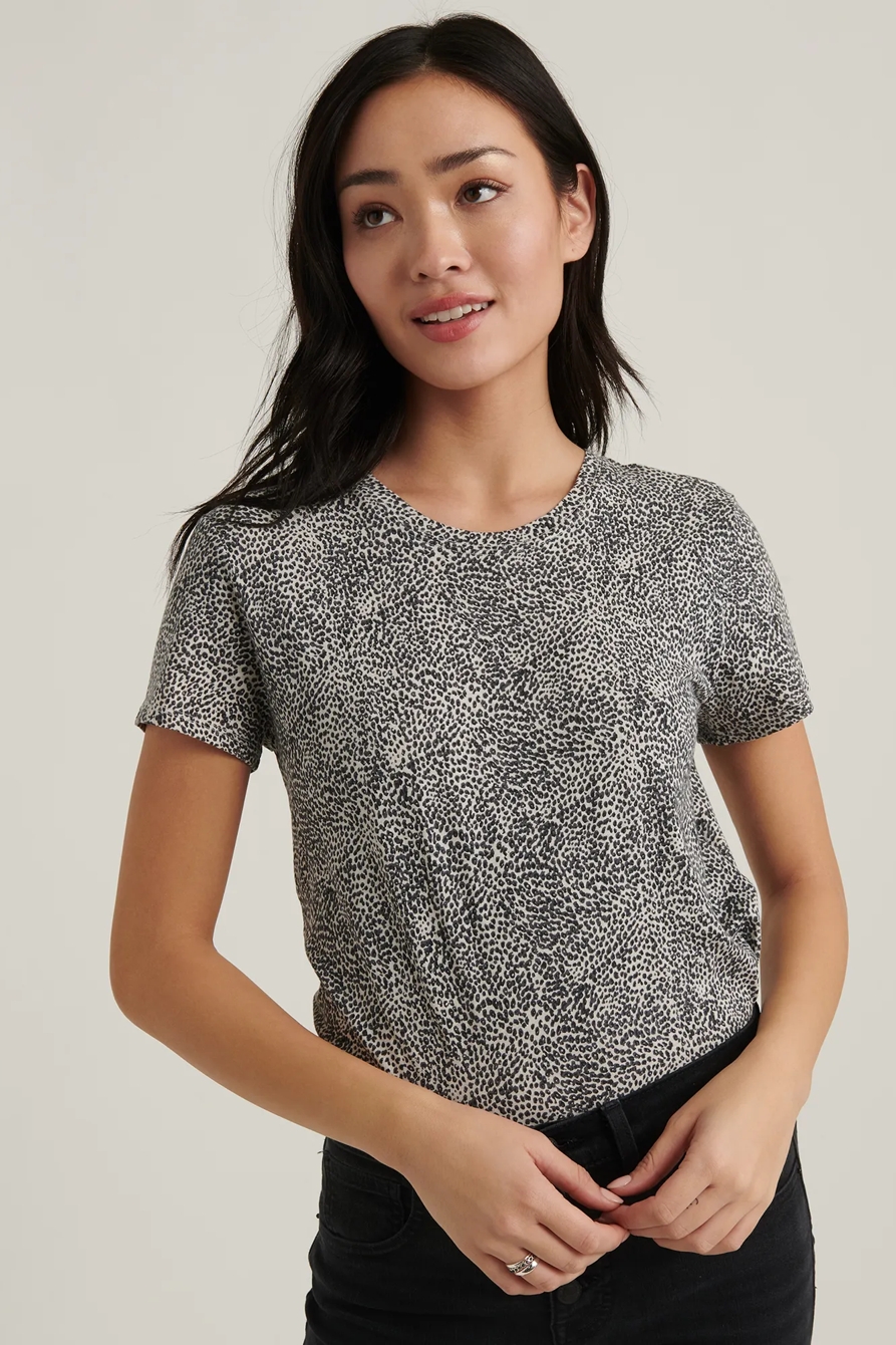 SHORT SLEEVE ALLOVER PRINTED TEE, image 1