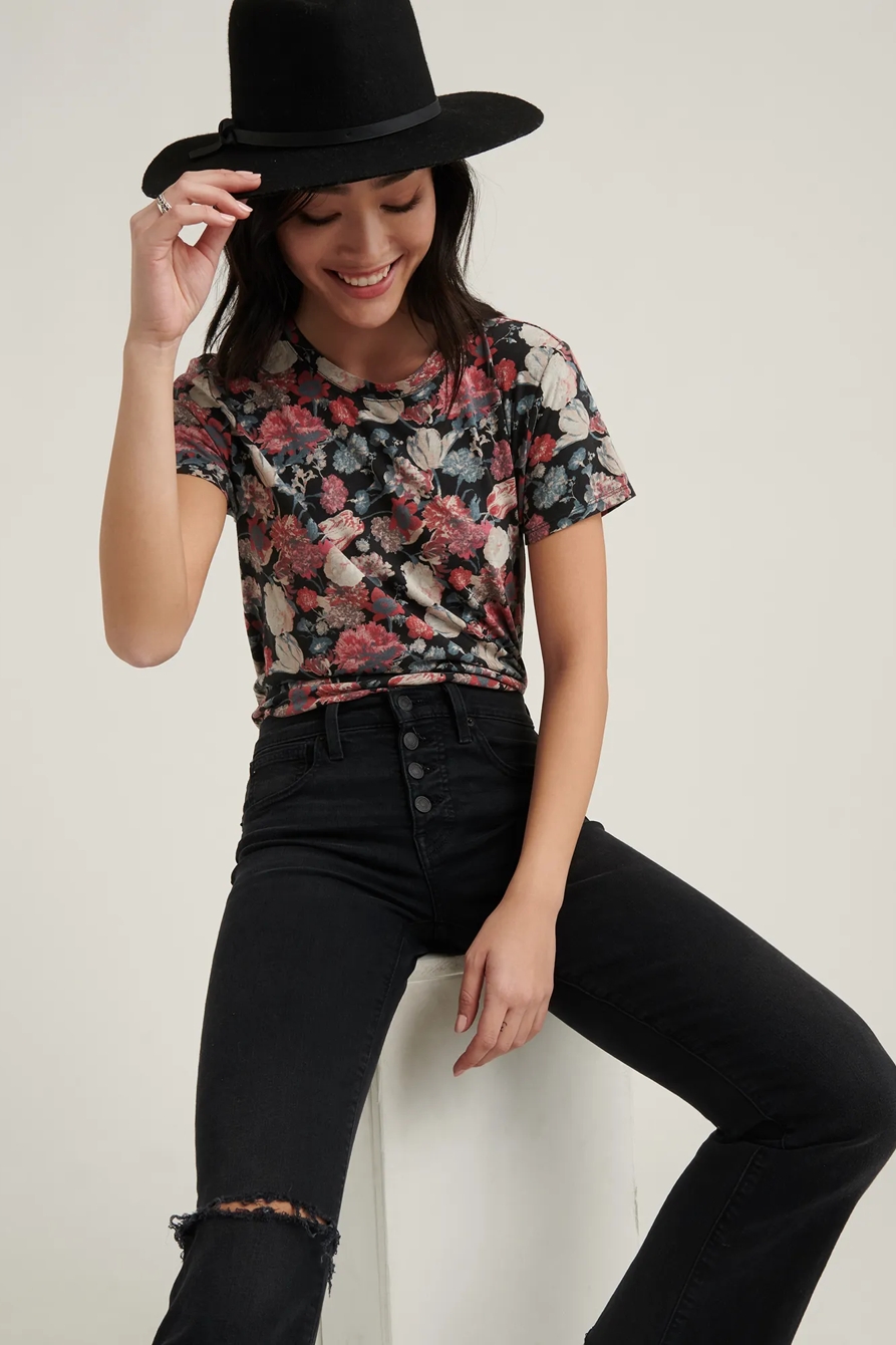 SHORT SLEEVE ALLOVER PRINTED TEE, image 5