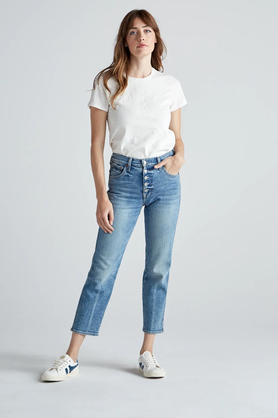 EMBROIDERY AND LACE TEE, image 2