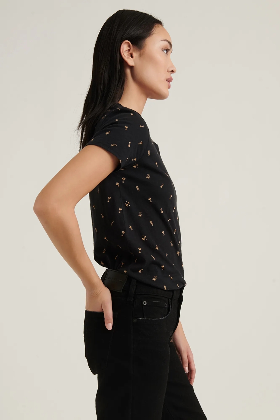 ALLOVER COCKTAIL TEE, image 3