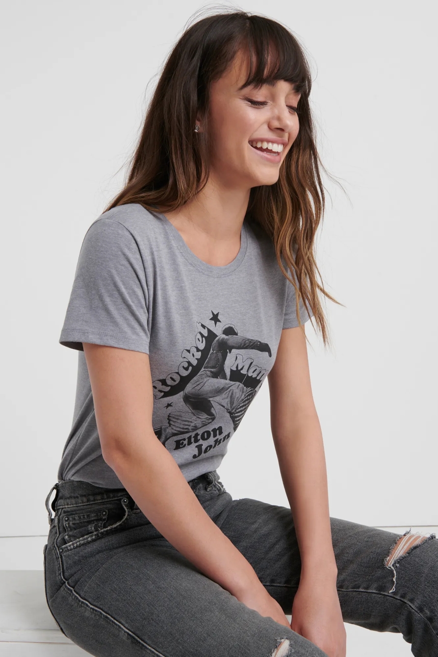 ELTON JOHN ROCKET MAN TEE, image 4
