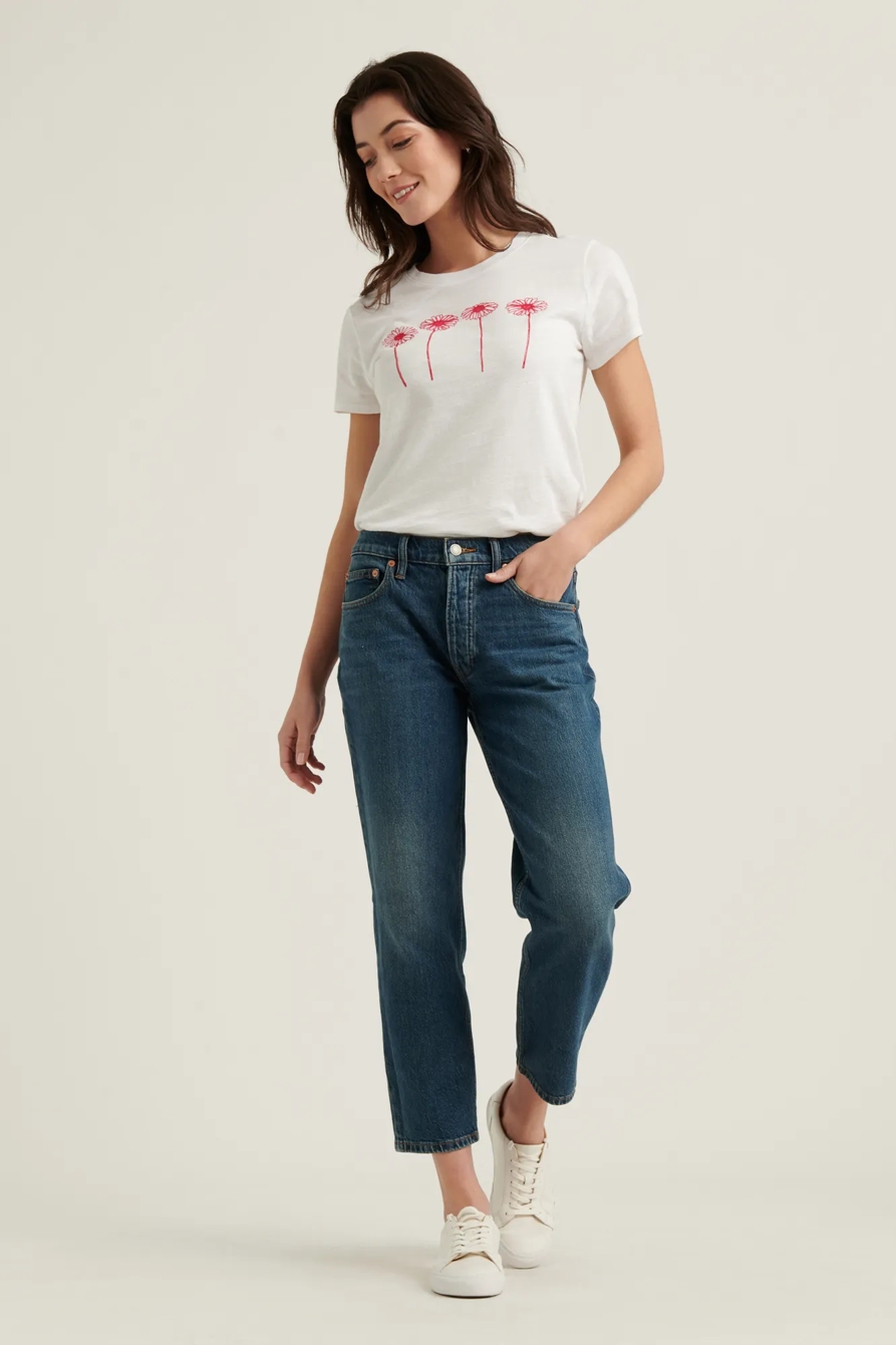DAISY CREW TEE, image 2
