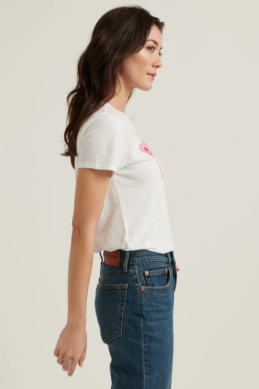 DAISY CREW TEE, image 3