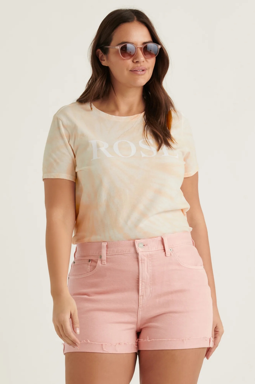 ROSÉ TIE DYE TEE, image 2