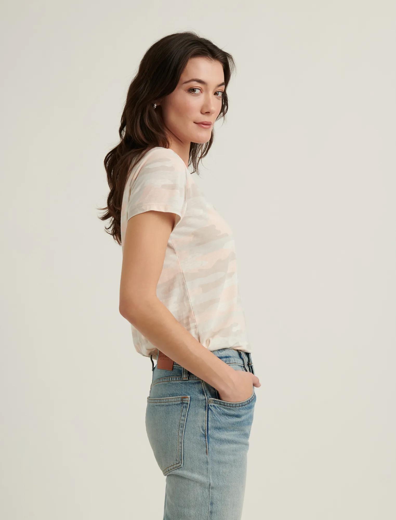 ESSENTIAL CAMO V-NECK, image 3
