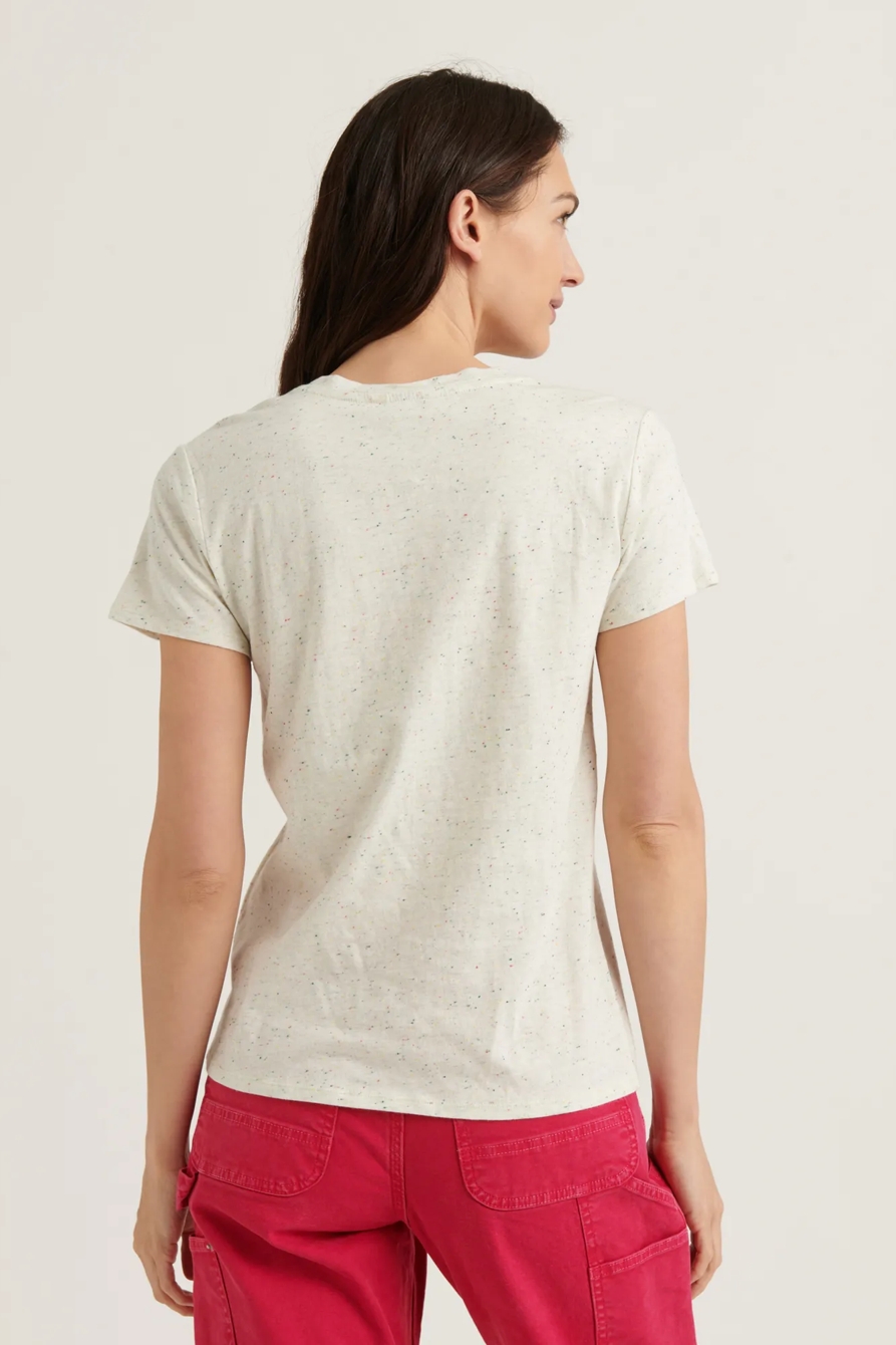 ESSENTIAL NEP V-NECK TEE, image 4