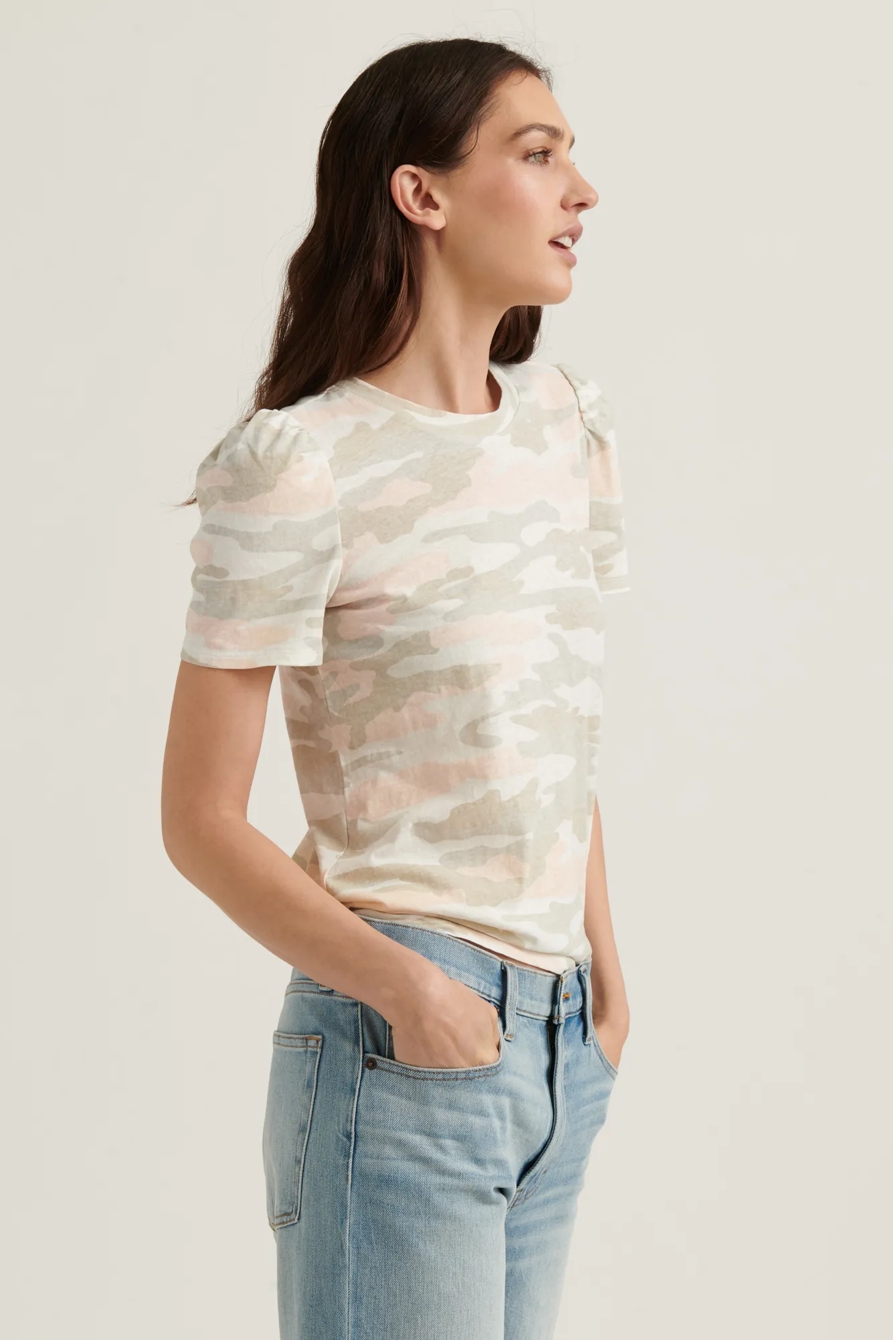 ESSENTIAL PRINTED PUFF SLEEVE TEE, image 3
