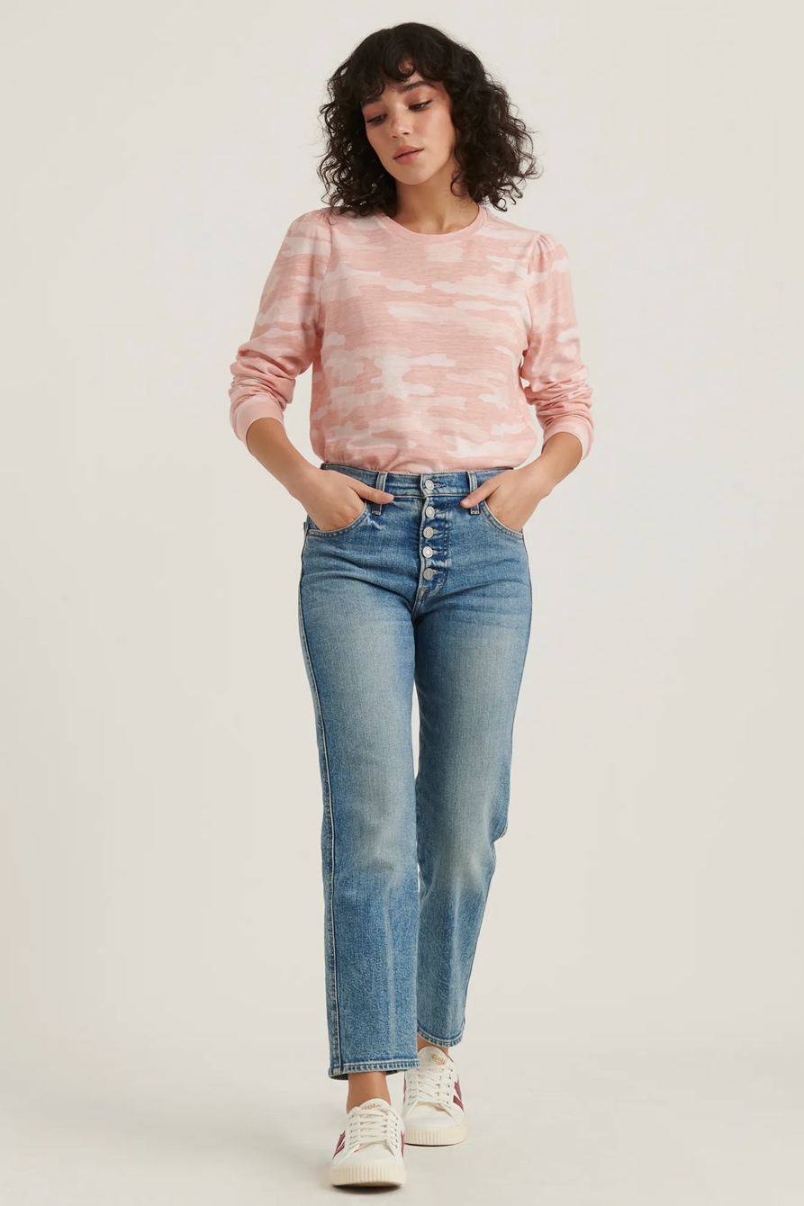 CAMO PUFF SLEEVE TEE, image 2