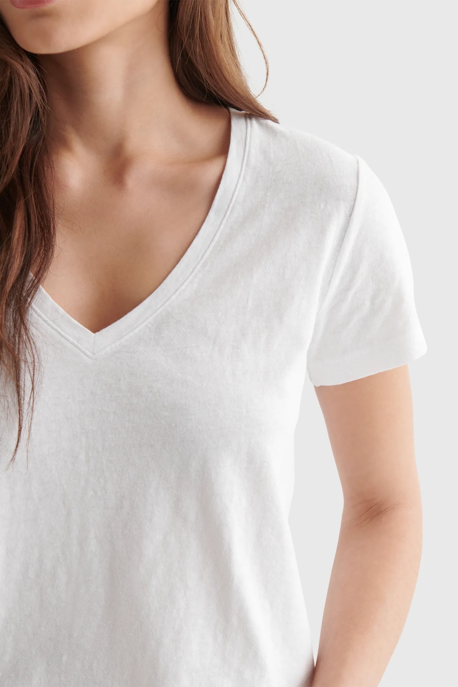 ESSENTIAL V-NECK TEE, image 4