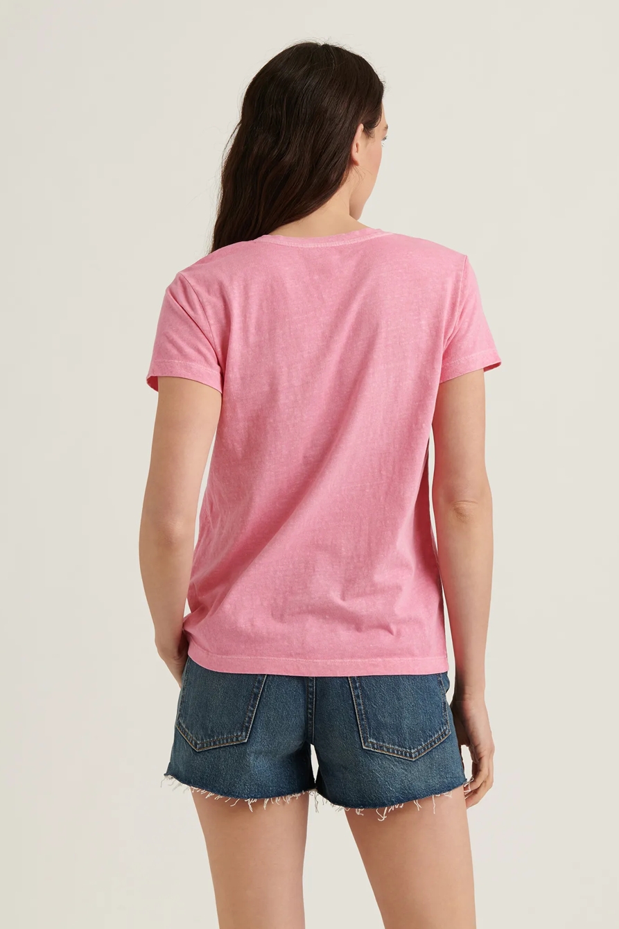 ESSENTIAL V-NECK TEE, image 4