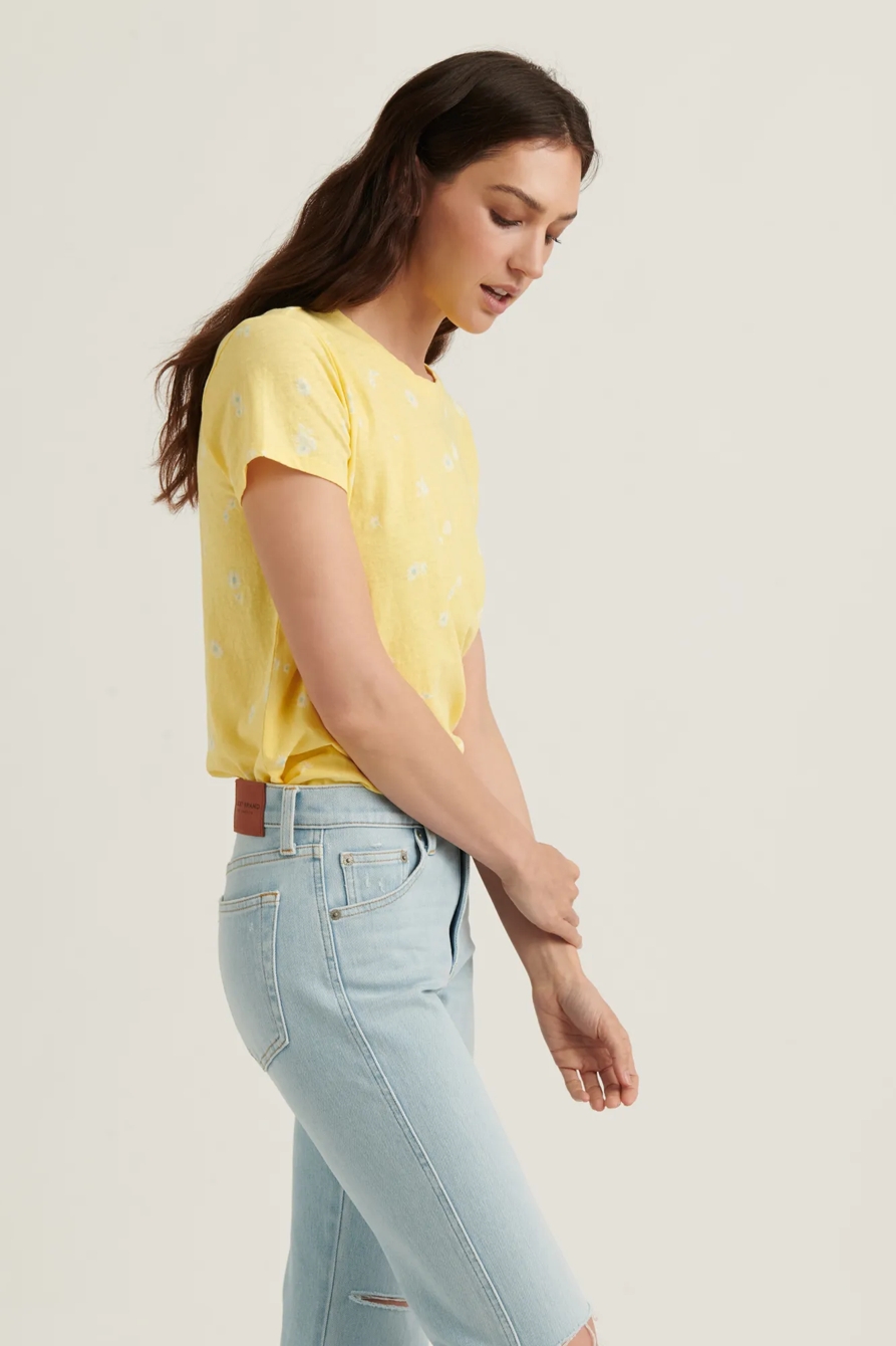 ESSENTIAL PRINTED CREW NECK TEE, image 3