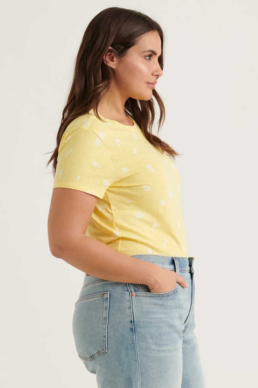 ESSENTIAL PRINTED CREW NECK TEE, image 6