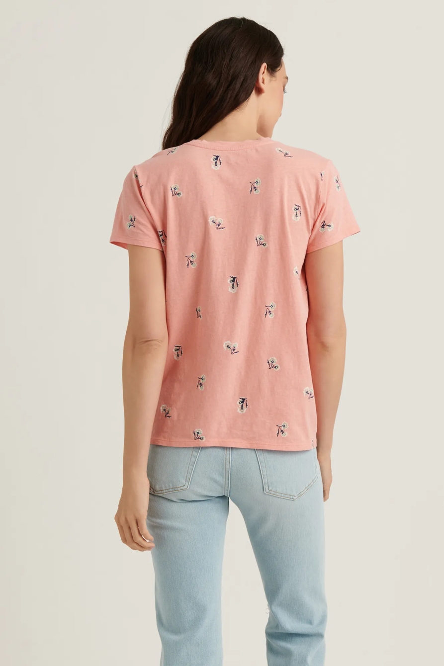 ESSENTIAL PRINTED CREW NECK TEE, image 4