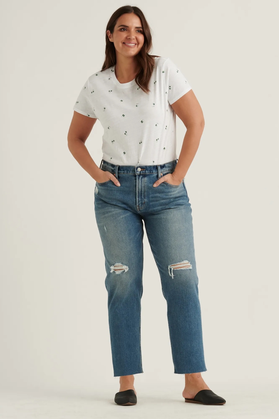 LUCKY ALLOVER CLOVER TEE, image 2