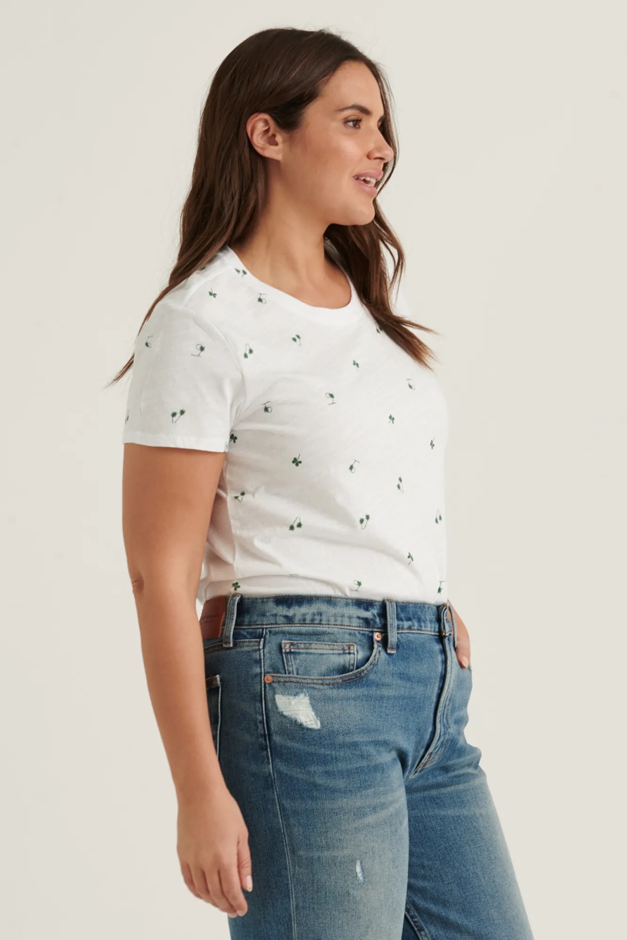 LUCKY ALLOVER CLOVER TEE, image 3