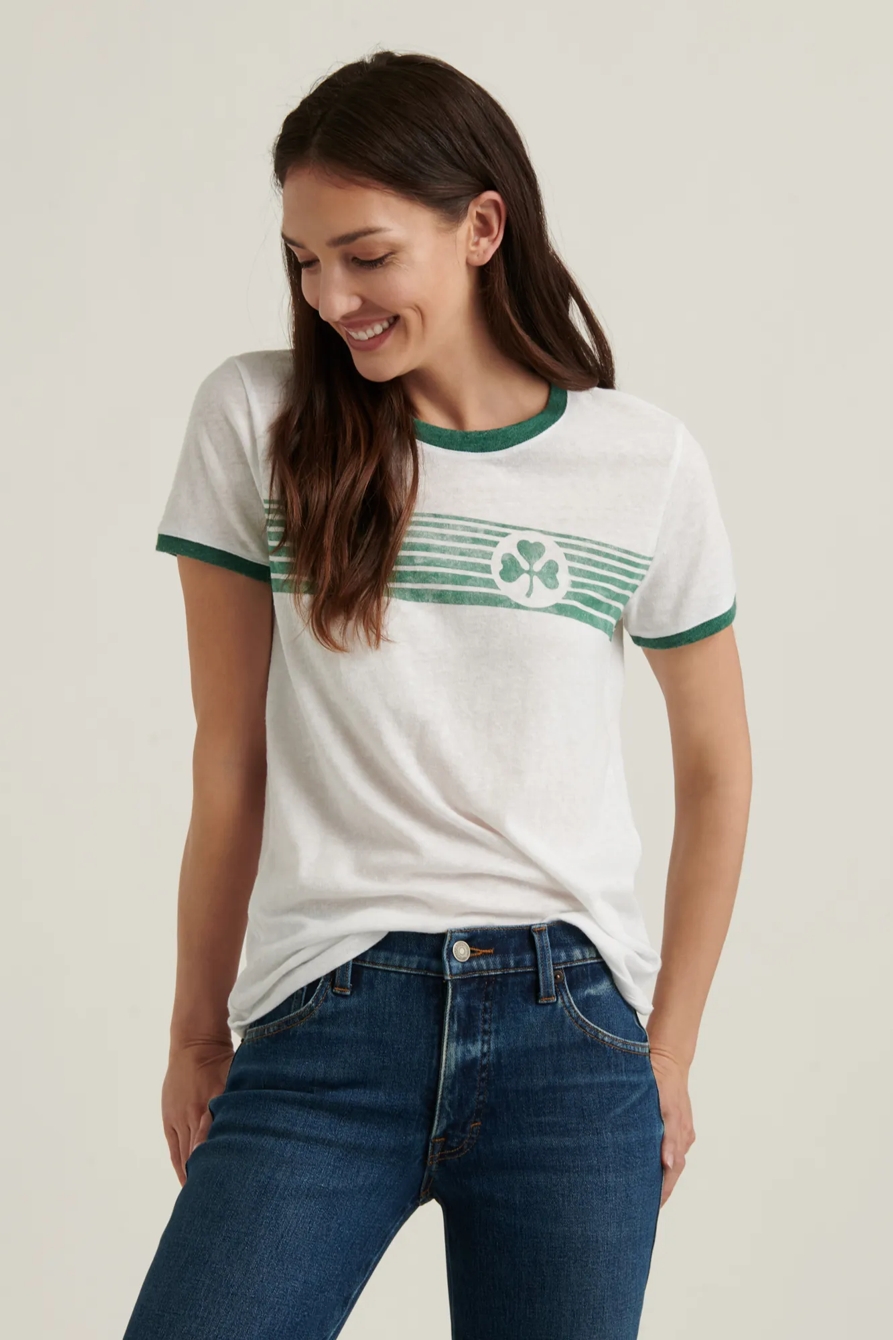 CLOVER STRIPE TEE, image 4