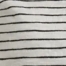 WHITE BLACK STRIPE