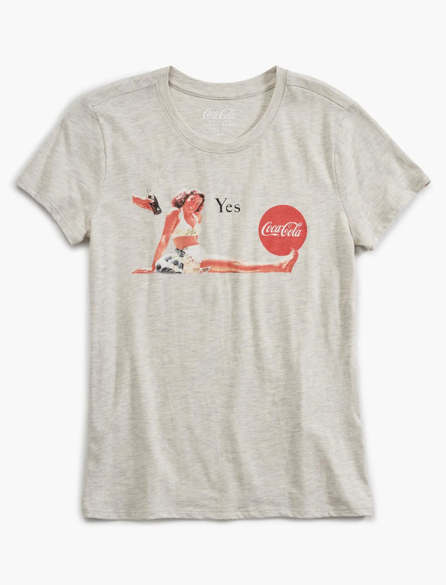 VINTAGE COCA-COLA YES TEE, image 1