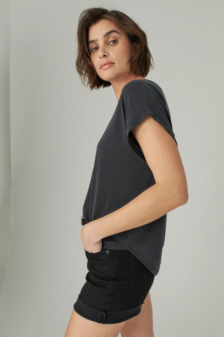 SANDWASH DOLMAN TEE, image 3