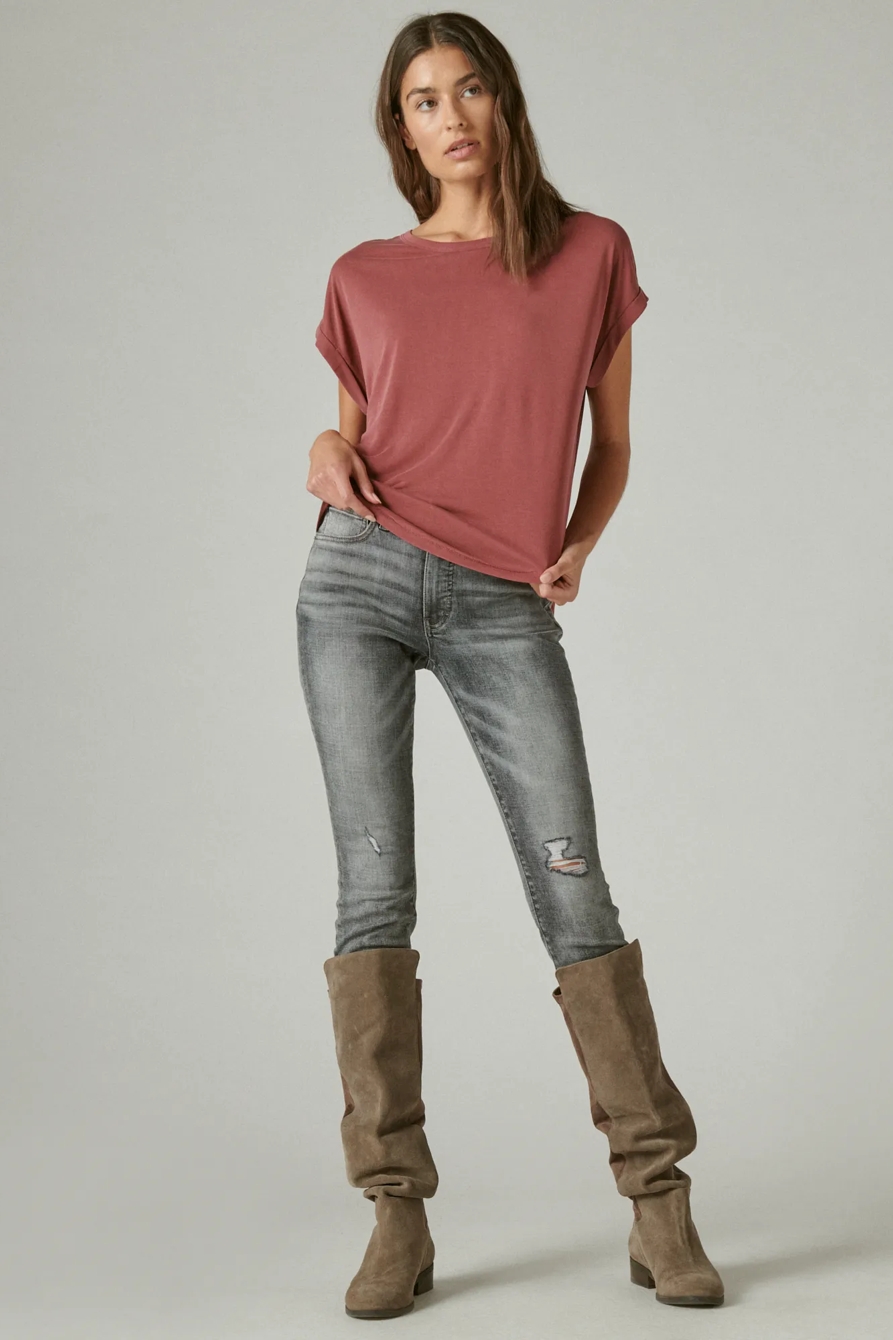 SANDWASH DOLMAN TEE, image 2