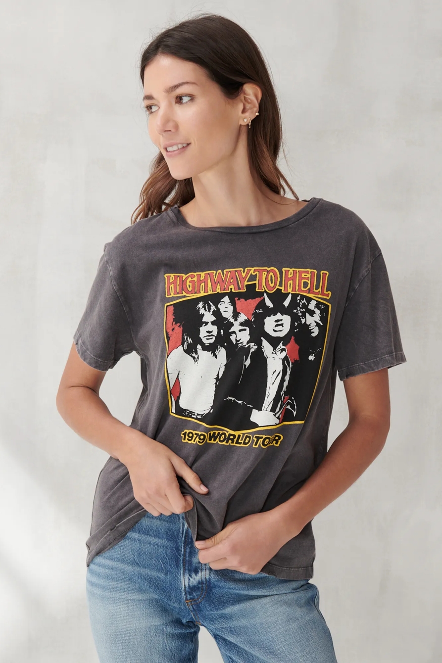 HIGHWAY TO HELL BOYFRIEND TEE, image 2