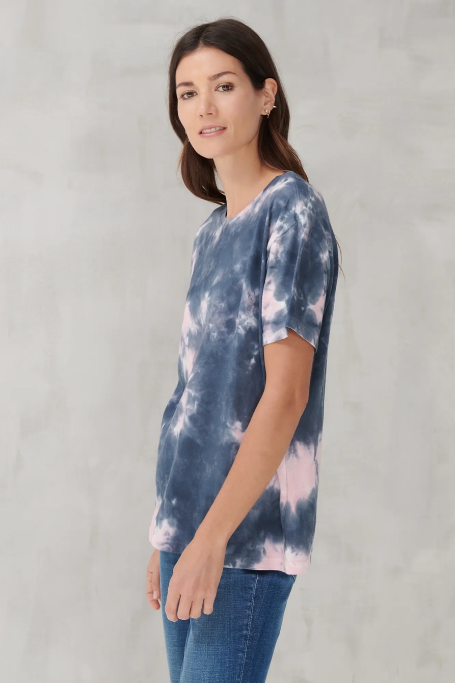 TIE DYE BOYFRIEND TEE, image 3