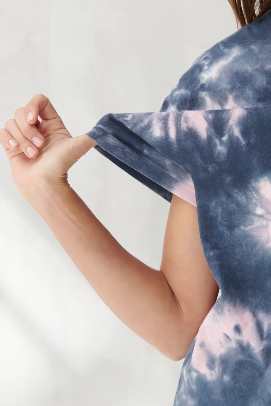 TIE DYE BOYFRIEND TEE, image 5