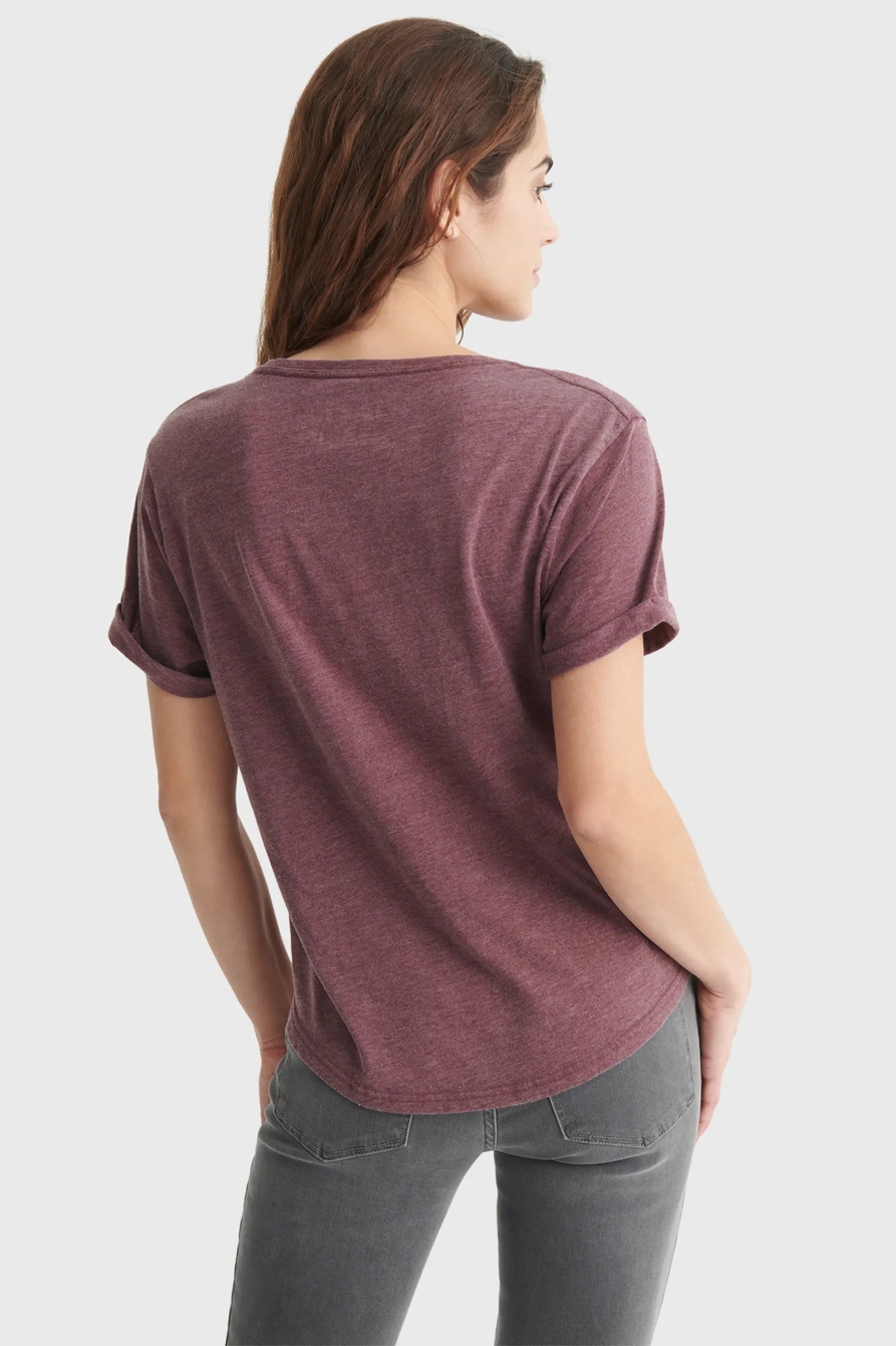 JANIS JOPLIN V NECK TEE, image 4