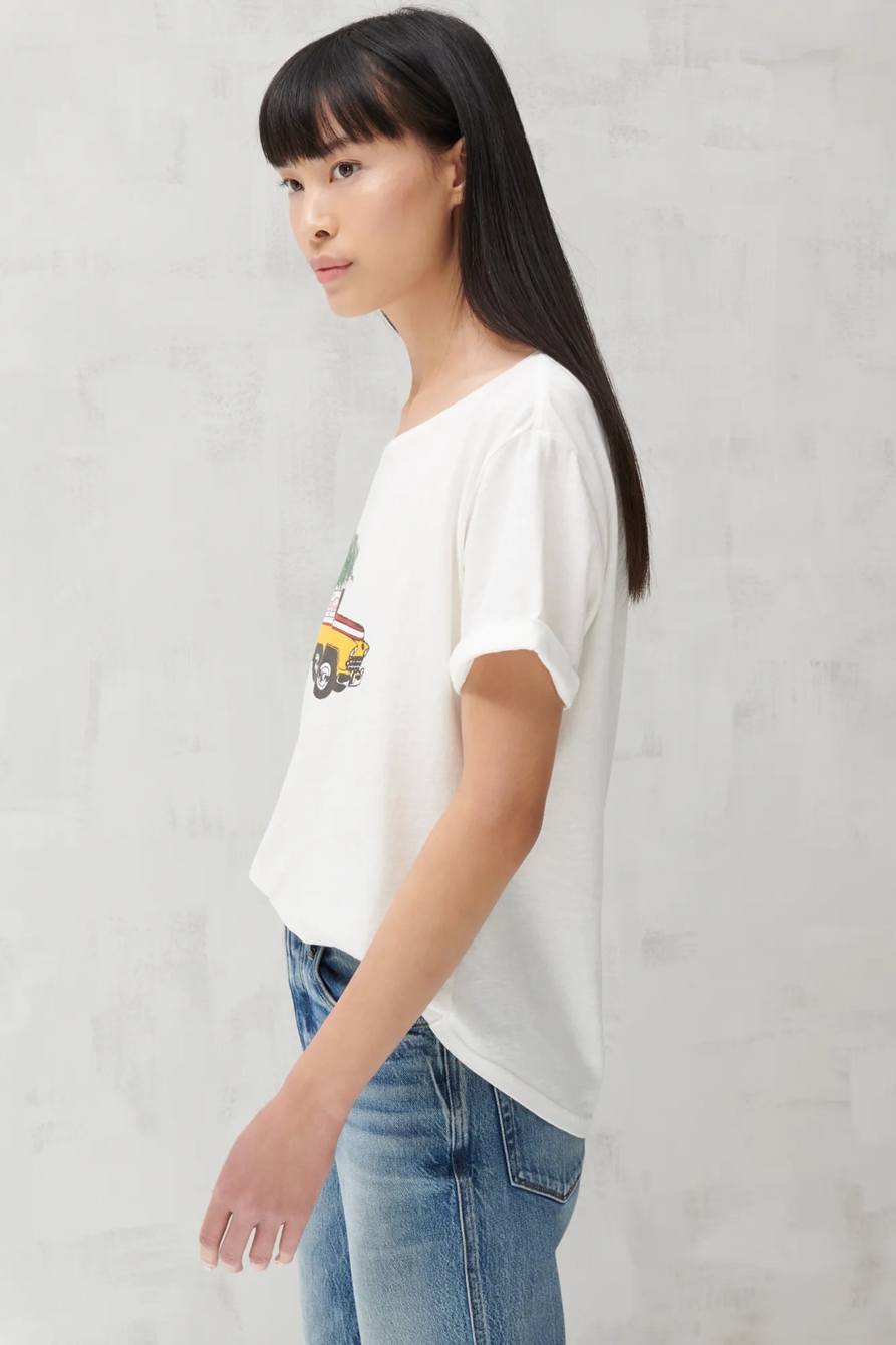 COKE HOLIDAY TREE ROLLED SLV TEE, image 3