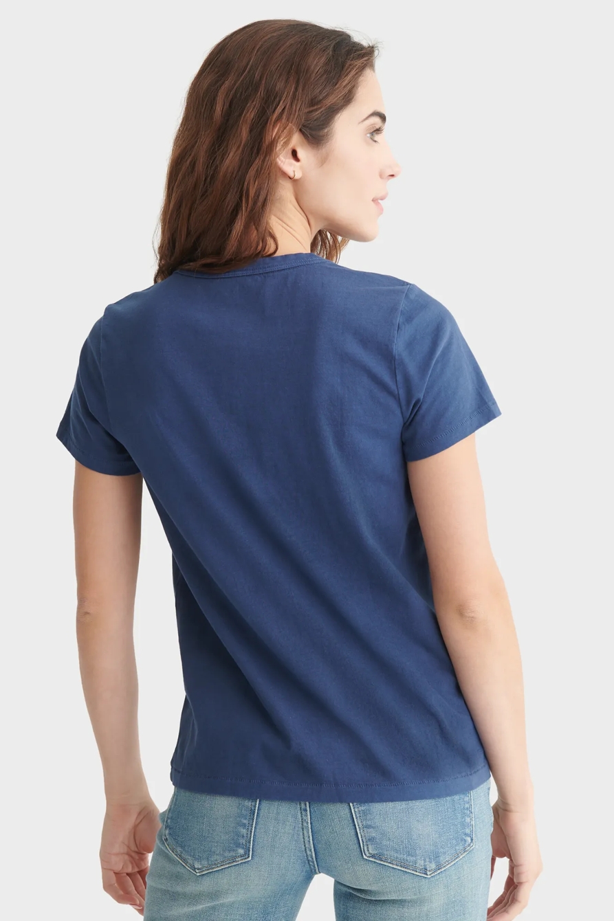 FEMME FLORAL CLASSIC CREW TEE, image 5