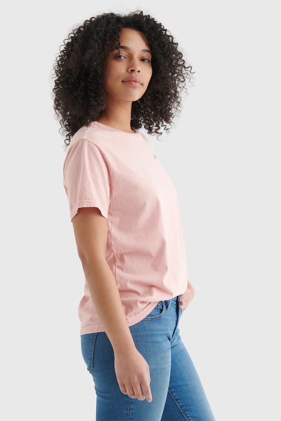LUCKY YOU SCRIPT GRAPHIC BOYFRIEND TEE, image 4