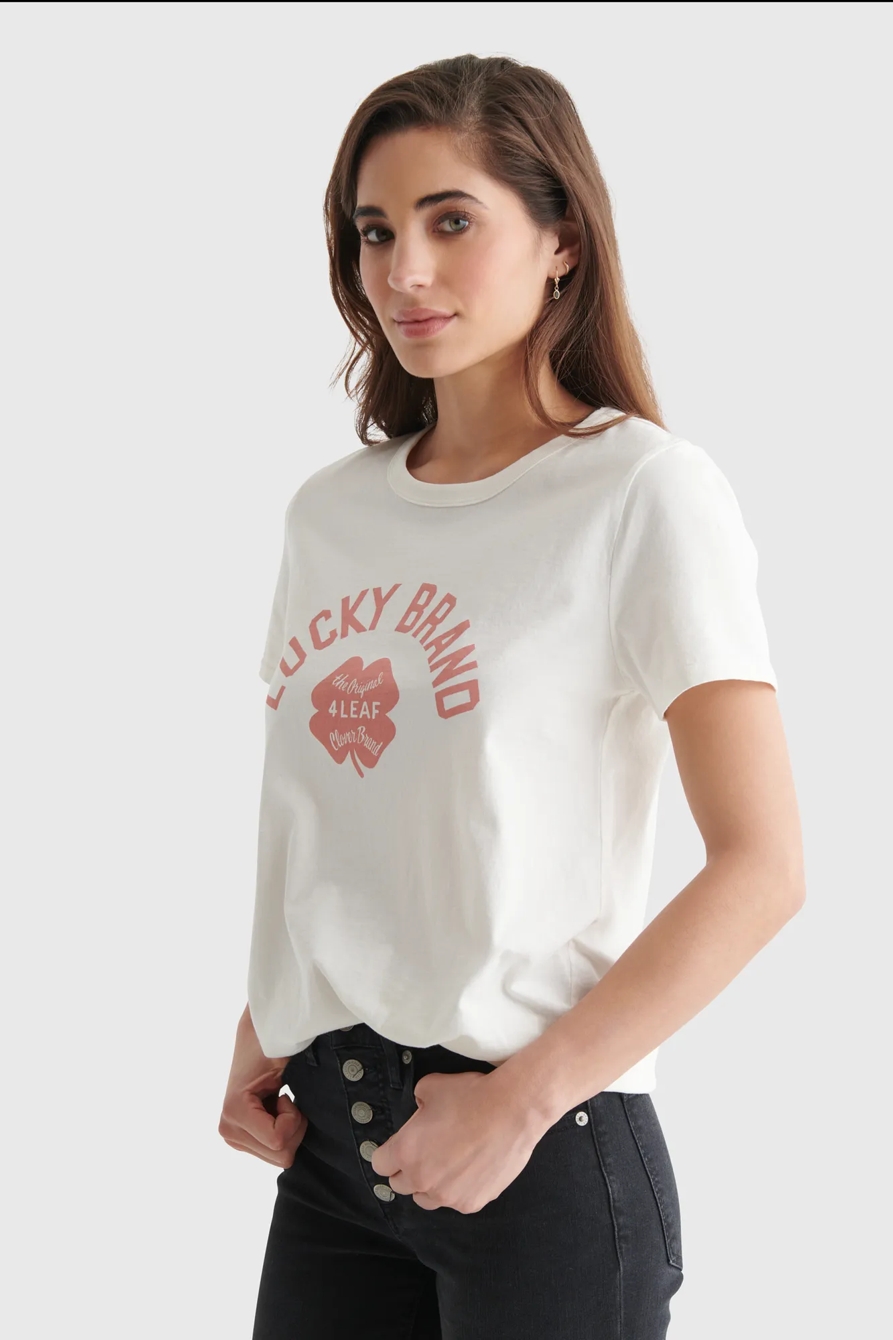 LUCKY CLOVER GRAPHIC TEE, image 3