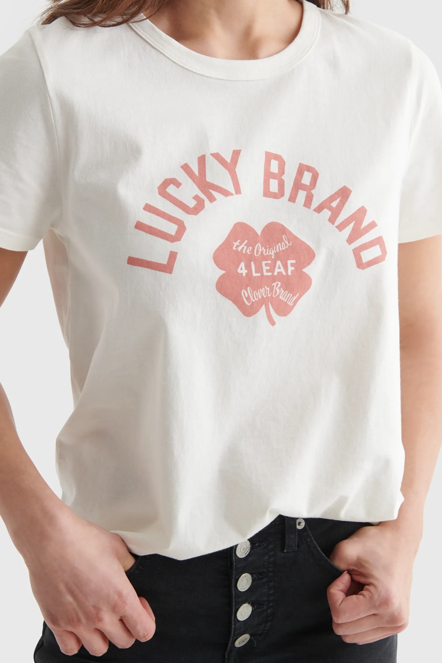 LUCKY CLOVER GRAPHIC TEE, image 4