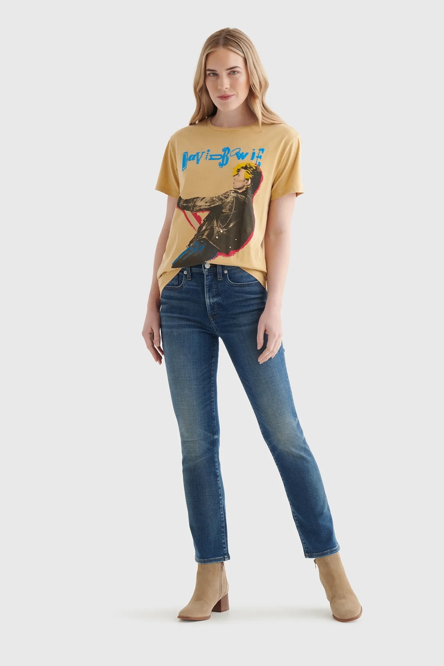 DAVID BOWIE 90'S GRAPHIC BOYFRIEND TEE, image 2