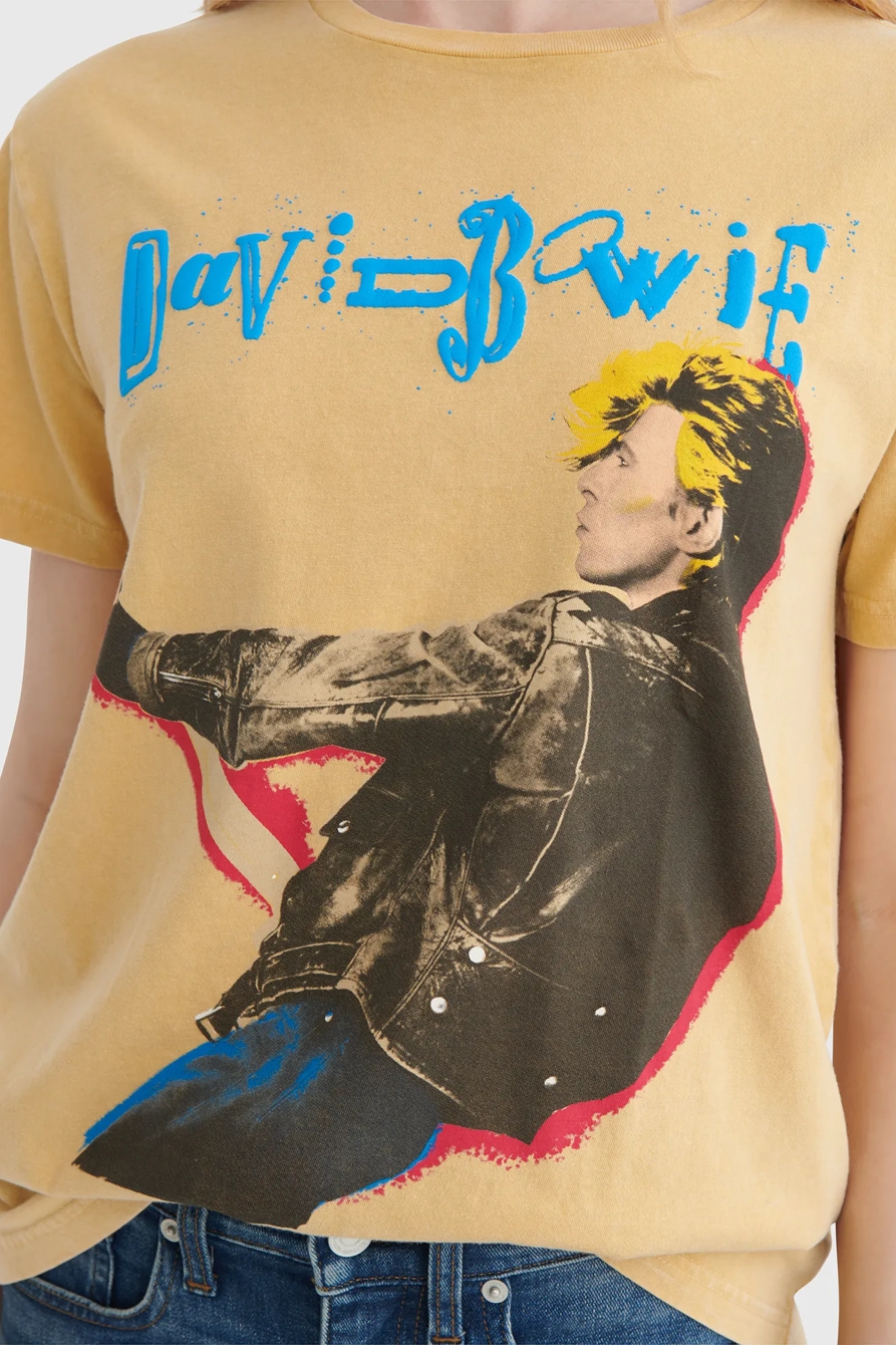 DAVID BOWIE 90'S GRAPHIC BOYFRIEND TEE, image 4