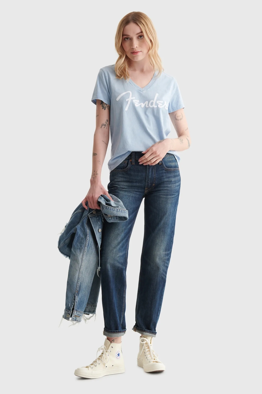 FENDER V NECK TEE, image 2