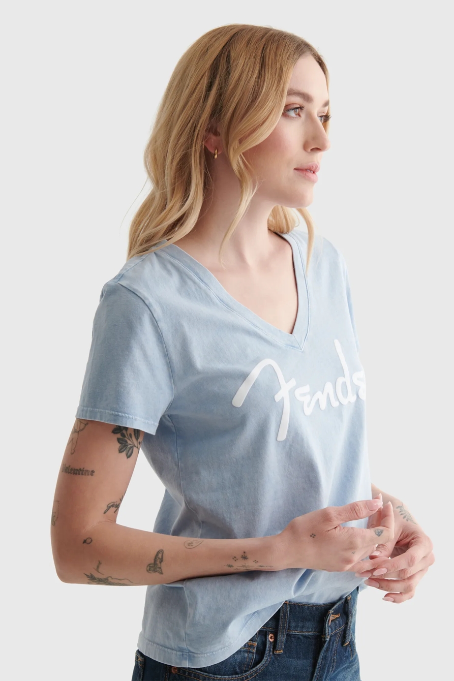 FENDER V NECK TEE, image 3
