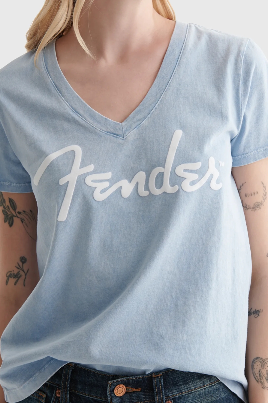 FENDER V NECK TEE, image 4