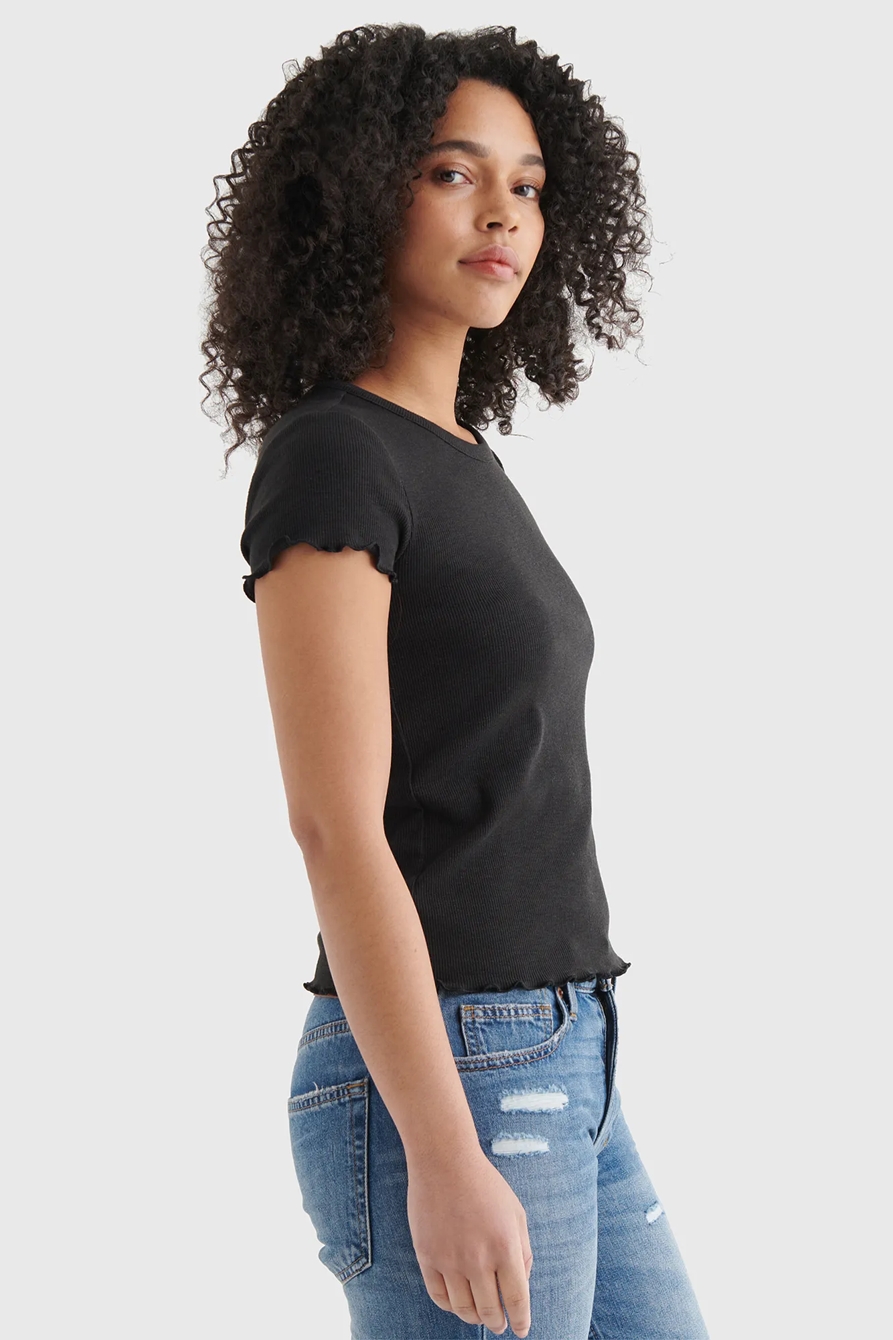 LETTUCE-TRIM BABY TEE, image 3