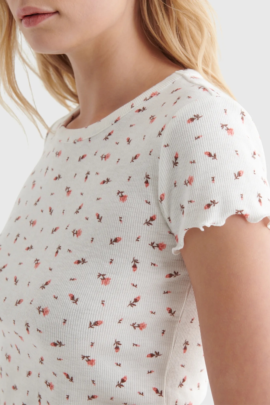 LETTUCE-TRIM BABY TEE, image 4