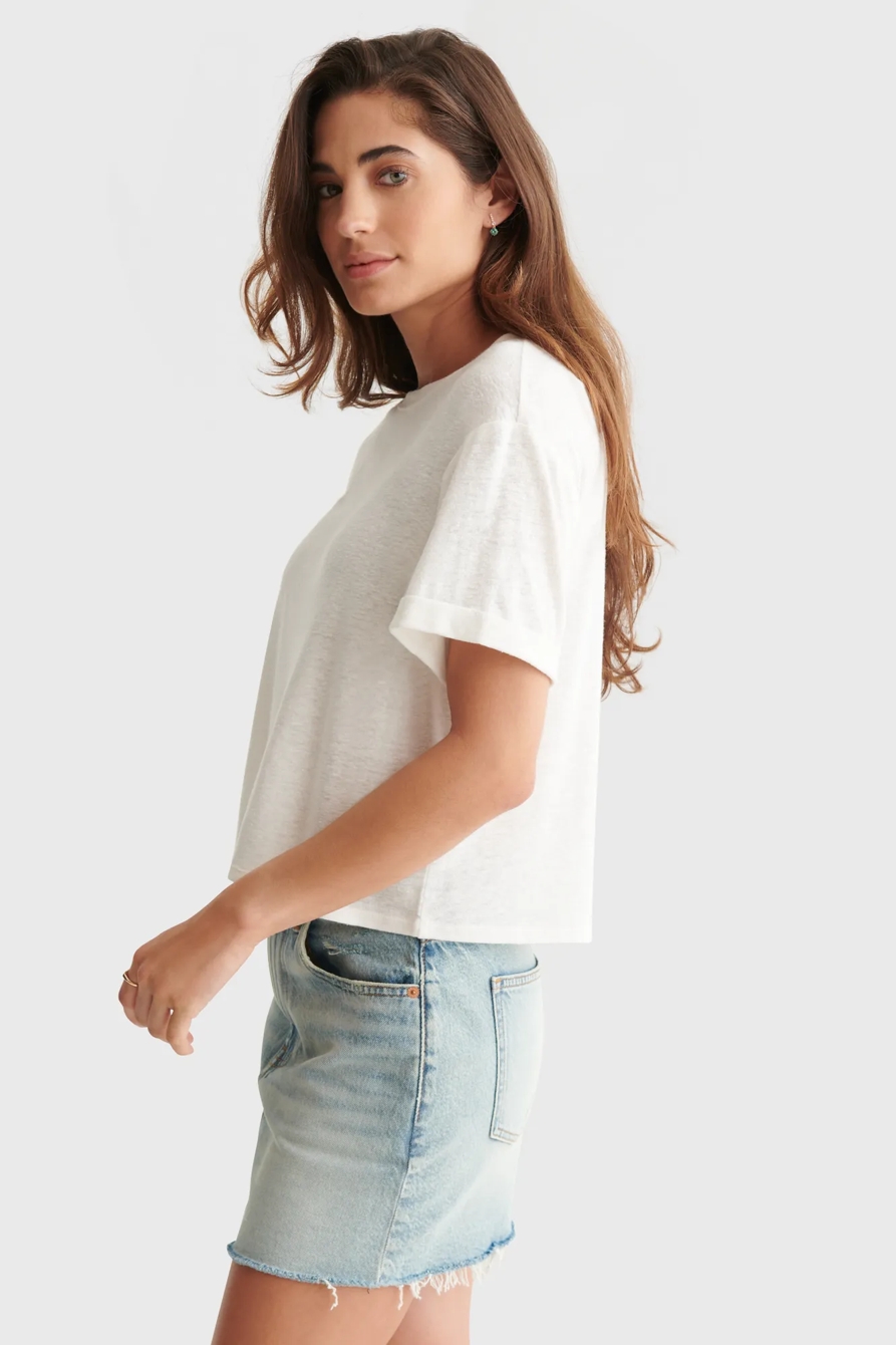 CROP BOYFRIEND TEE, image 3